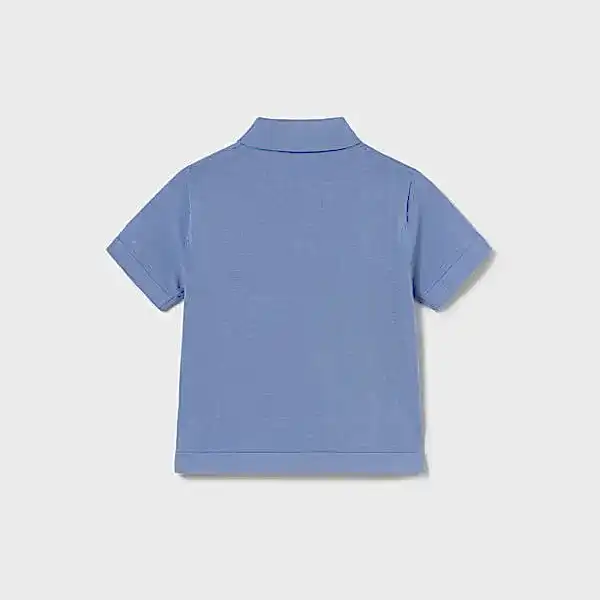 Mayoral Yazlık Erkek Bebek Polo Kısa Kol T-shirt Mavi