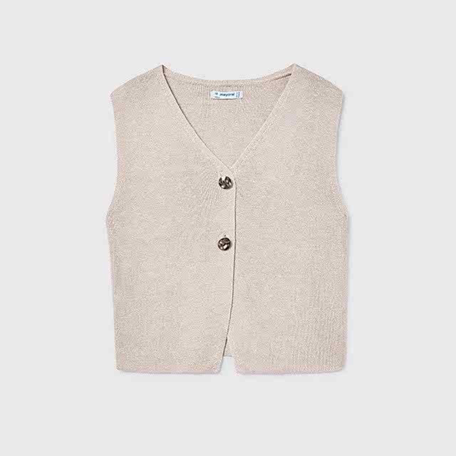 Mayoral Yazlık Kız Bluz Bej