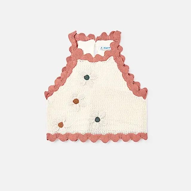 Mayoral Yazlık Kız Bluz Bej