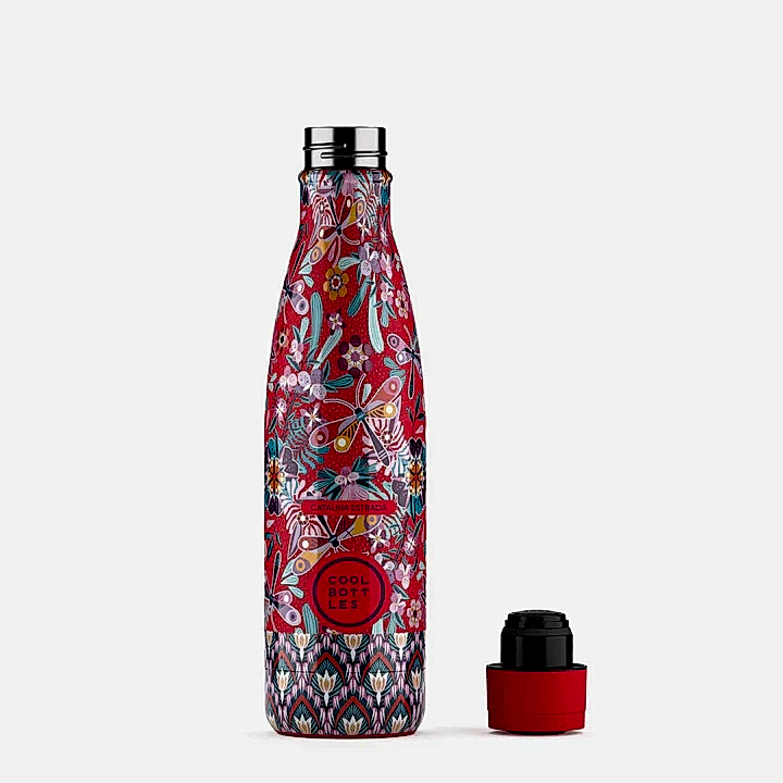 Cool Bottles Paslanmaz Çelik Şişe - The Bottle Dragonfly Paradise 500ml - Suluk - Görsel 2