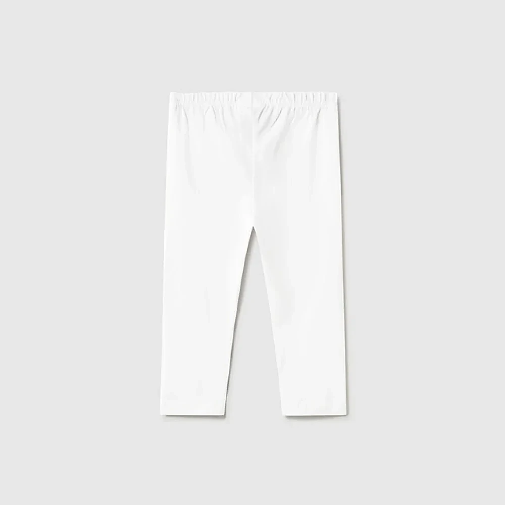 Mayoral Yazlık Kız Bebek Uzun Tayt Beyaz