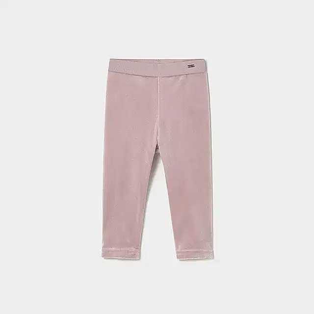 Mayoral Kışlık Kız Bebek Kadife Tayt Pantolon Pembe