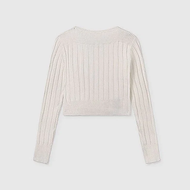 Mayoral Kışlık Kız Kazak Ekru