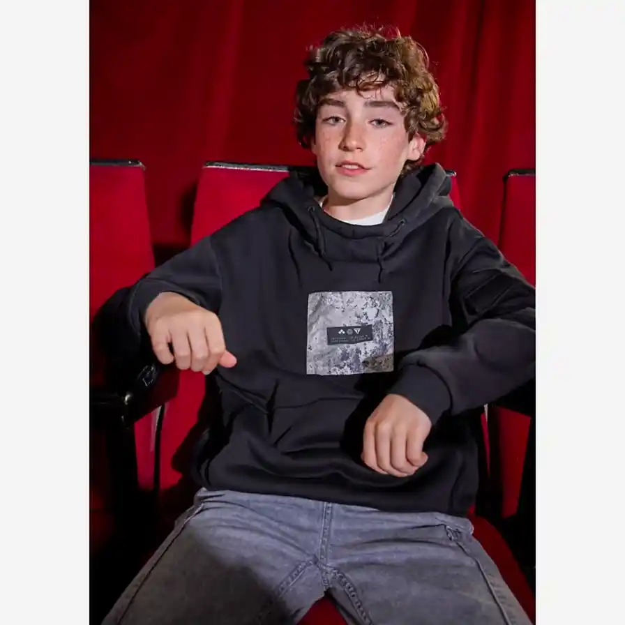 Mayoral Kışlık Erkek Kapşonlu Sweatshirt Siyah