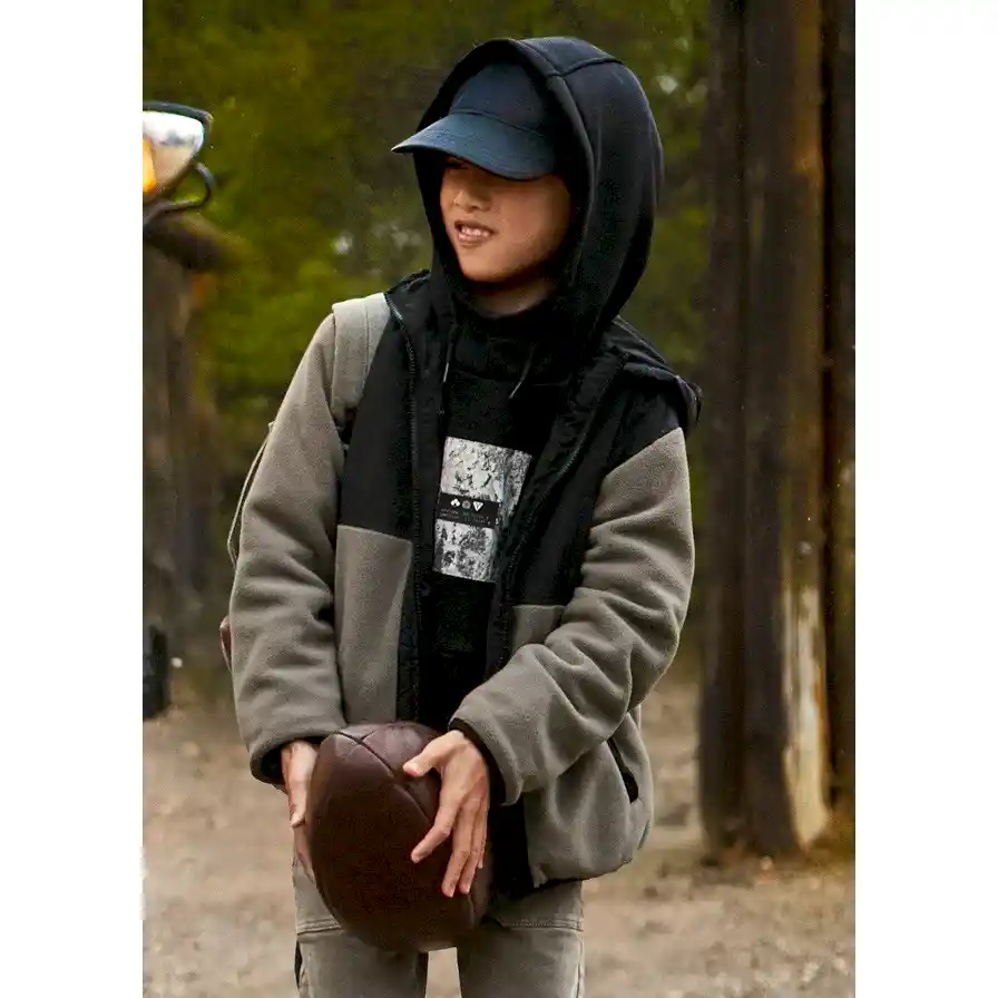 Mayoral Kışlık Erkek Çift Taraflı Mont Siyah