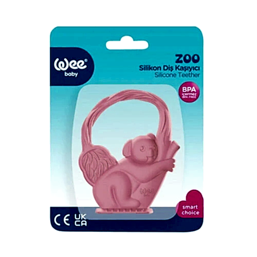 Wee Baby Zoo Diş Kaşıyıcı Koala - Pembe