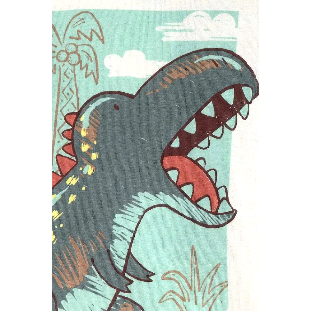 Carters Carter's Yazlık Erkek Bebek Pijama Takımı 4'lü Set Yeşil - Pijamalar - Görsel 2