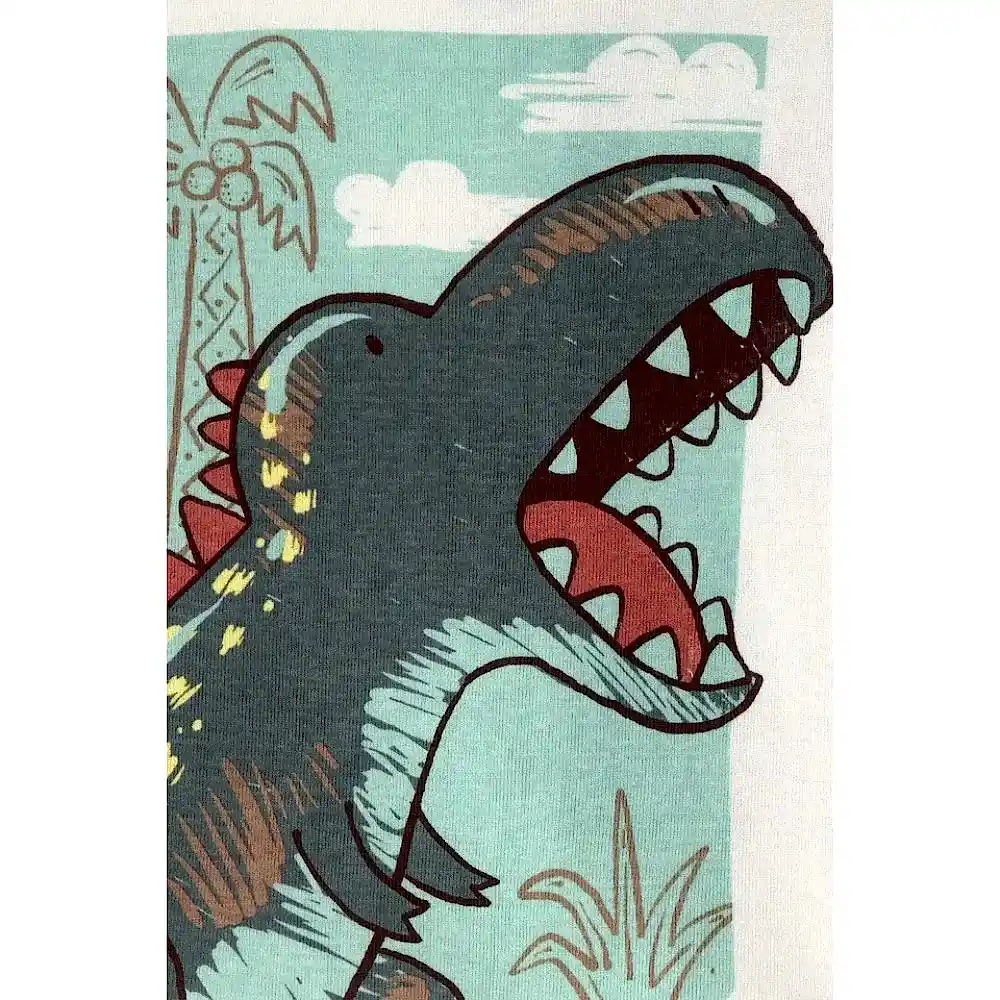 Carters Carter's Yazlık Erkek Çocuk Pijama Takımı 4'lü Set Yeşil - Pijamalar - Görsel 2