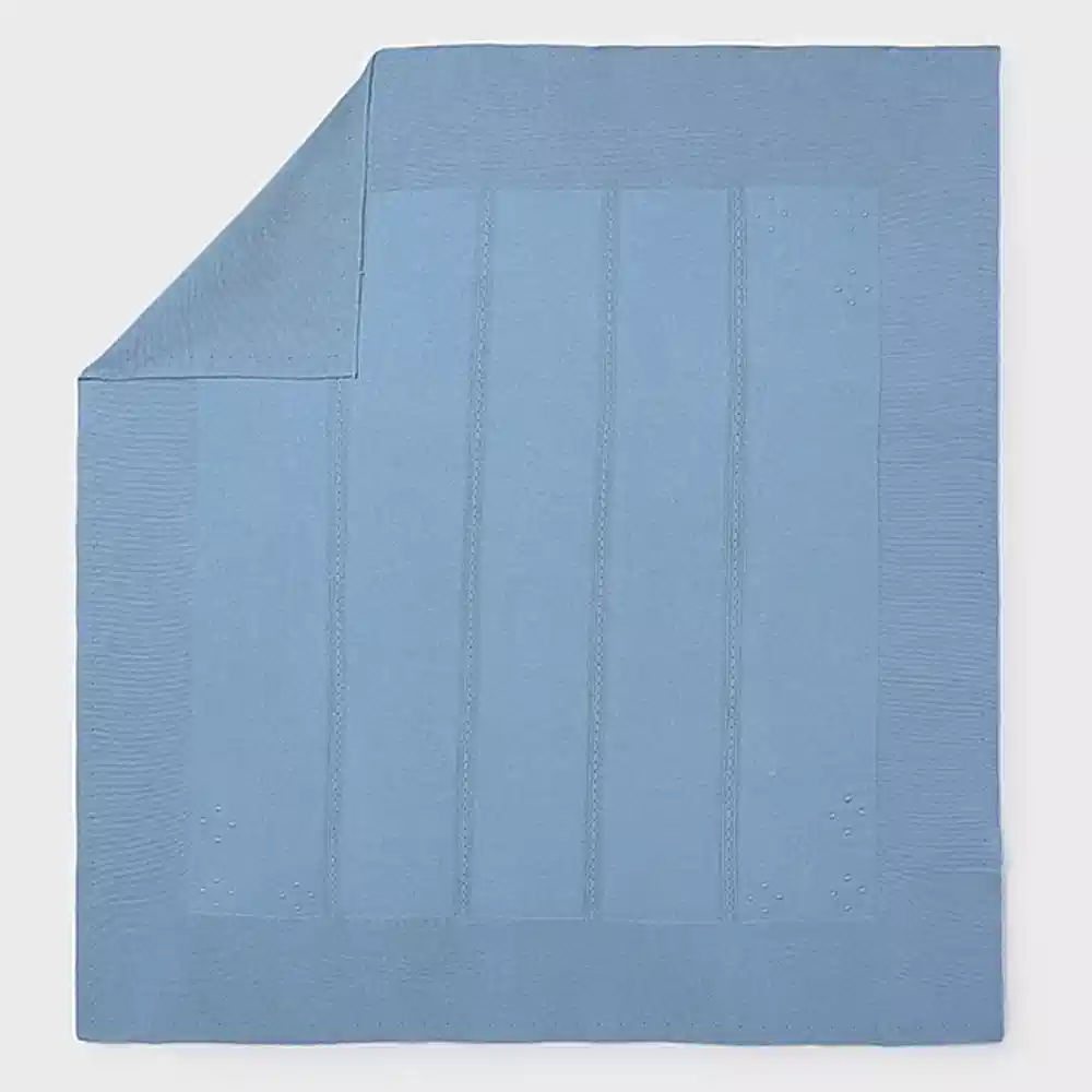 Mayoral Yazlık Bebek Örme Battaniye Mavi