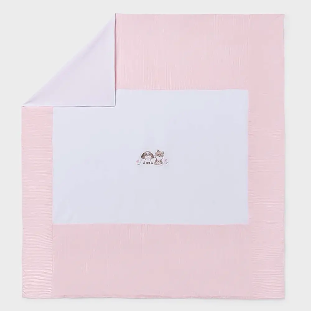 Mayoral Yazlık Bebek Penye Battaniye Pembe