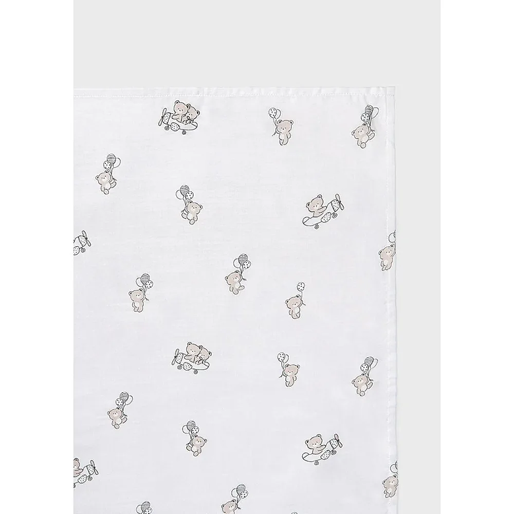 Mayoral Yazlık Bebek Müslin Battaniye Ekru