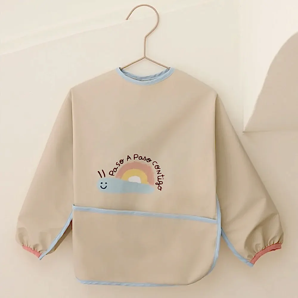 Mayoral Bebek Uzun Kollu Önlük Bej