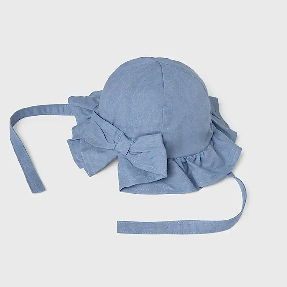 Mayoral Yazlık Kız Bebek Şapka Lacivert