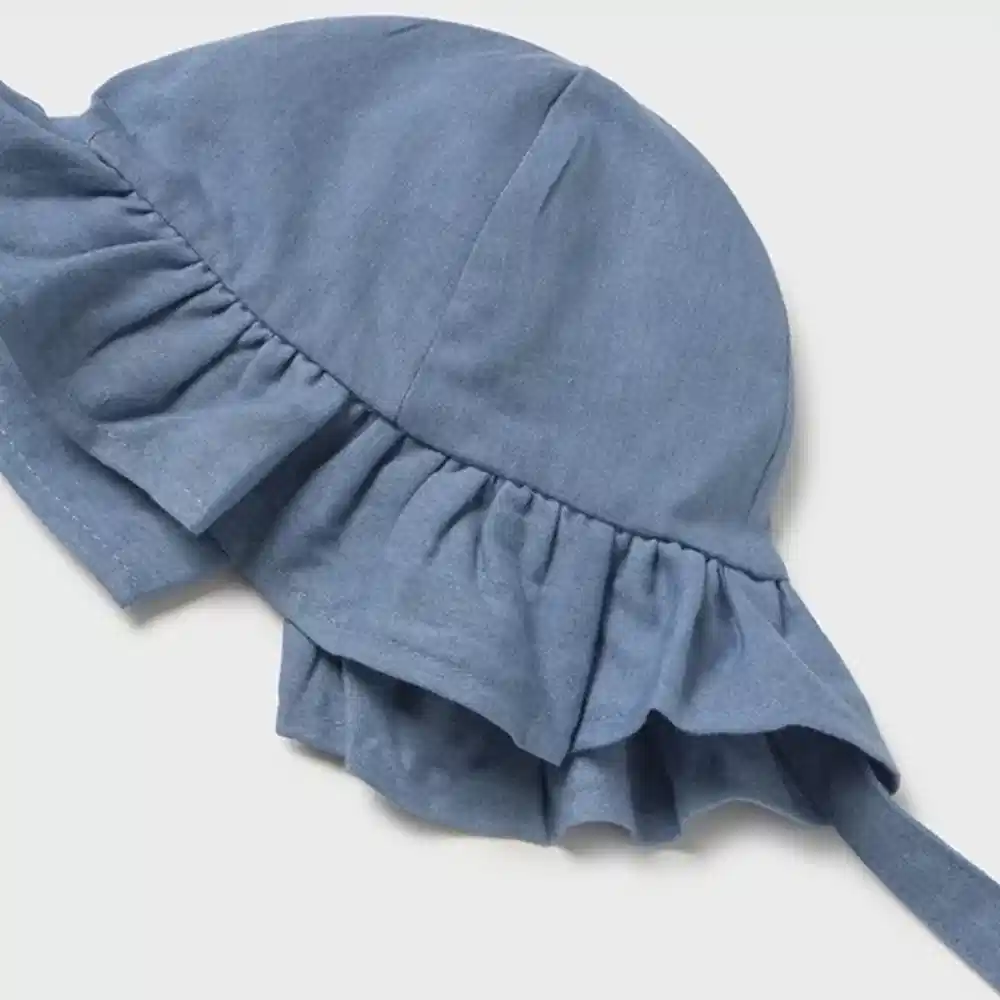 Mayoral Yazlık Kız Bebek Şapka Lacivert