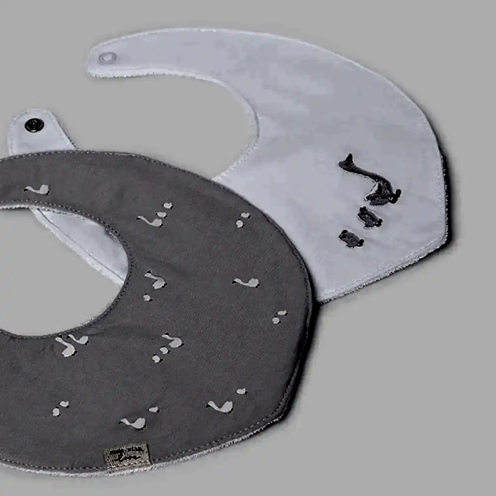 Mayoral Bebek Önlük 2'li Set Gri