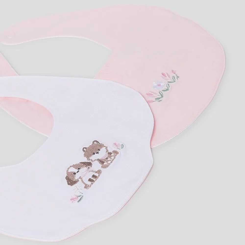 Mayoral Bebek Önlük 2'li Set Pembe