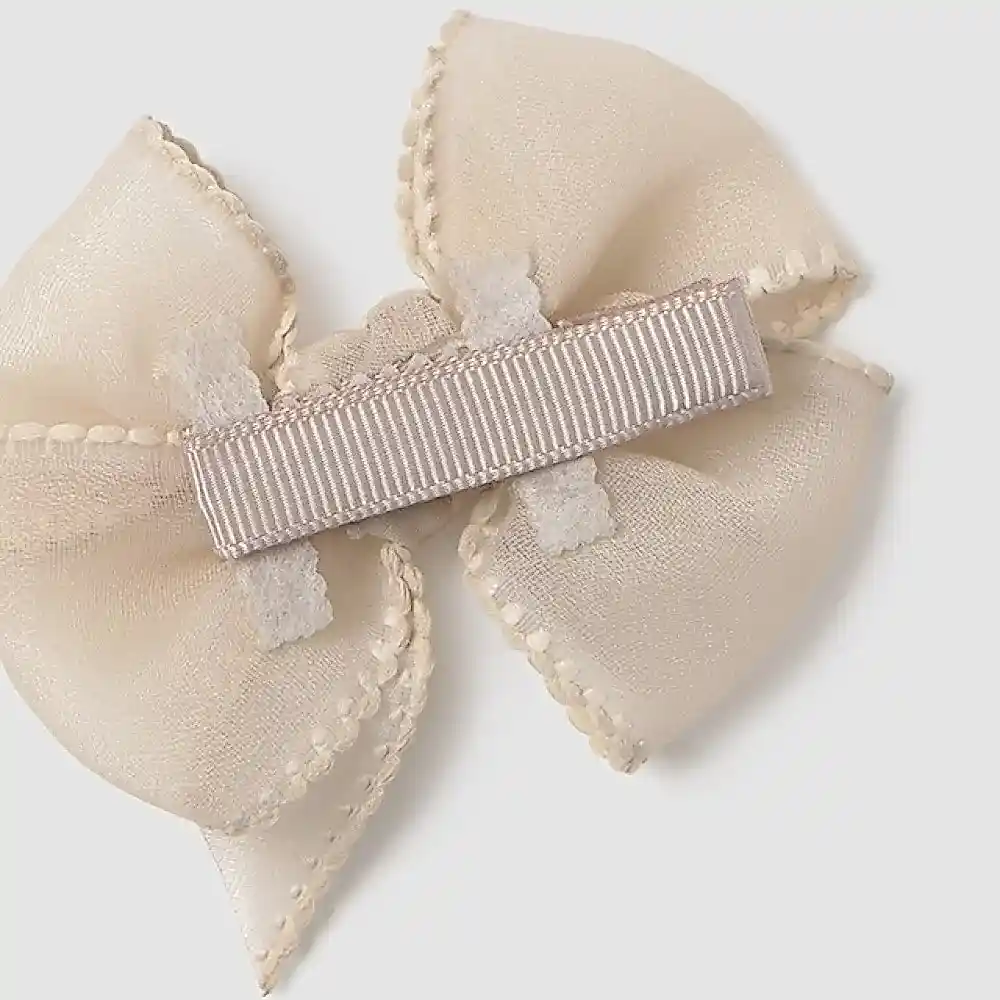 Mayoral Kız Bebek Saç Bandı Bej