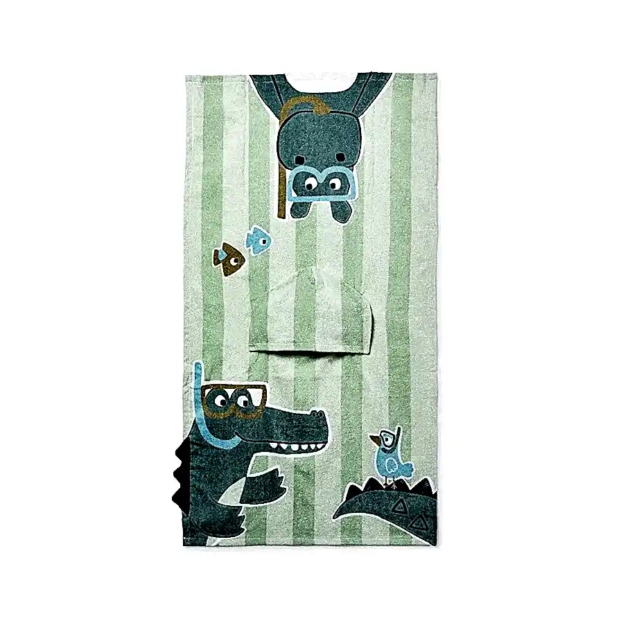 Mayoral Yazlık Bebek Plaj Panço Havlu Yeşil