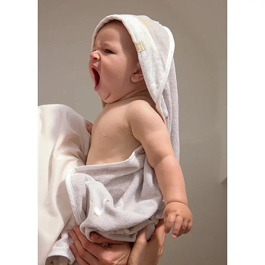 Mayoral Bebek Banyo Havlusu Gri