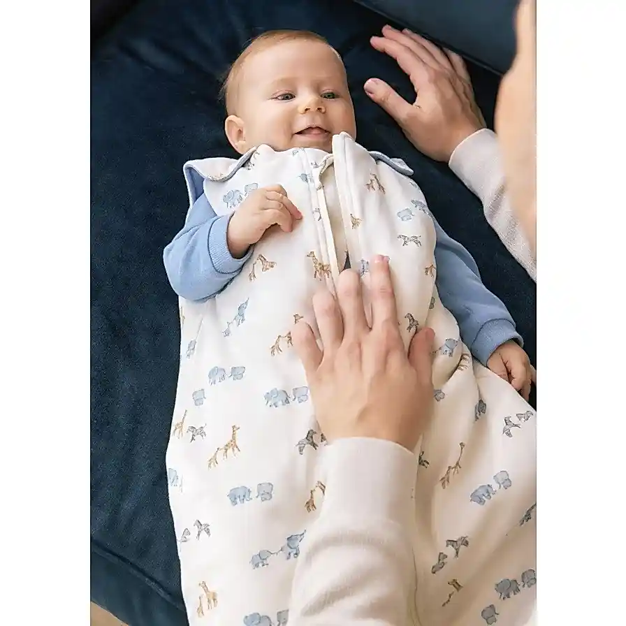 Mayoral Kışlık Bebek Torba Kolsuz Uyku Tulumu Mavi