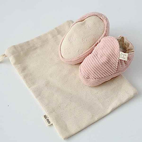 Mama Yoyo Kaydırmaz Kadife Patik Pembe