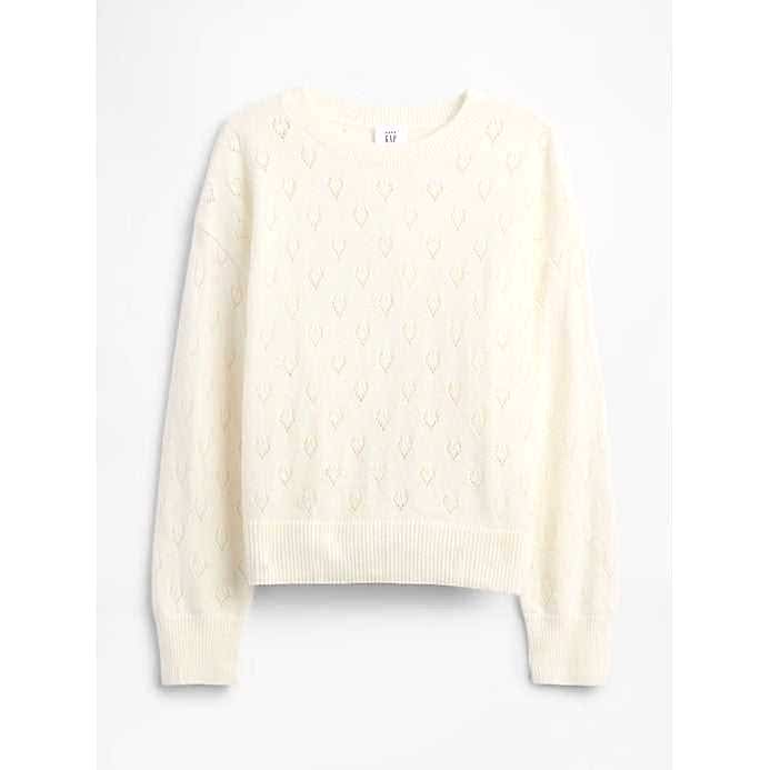 GAP Kışlık Kız Bebek Kazak Ekru