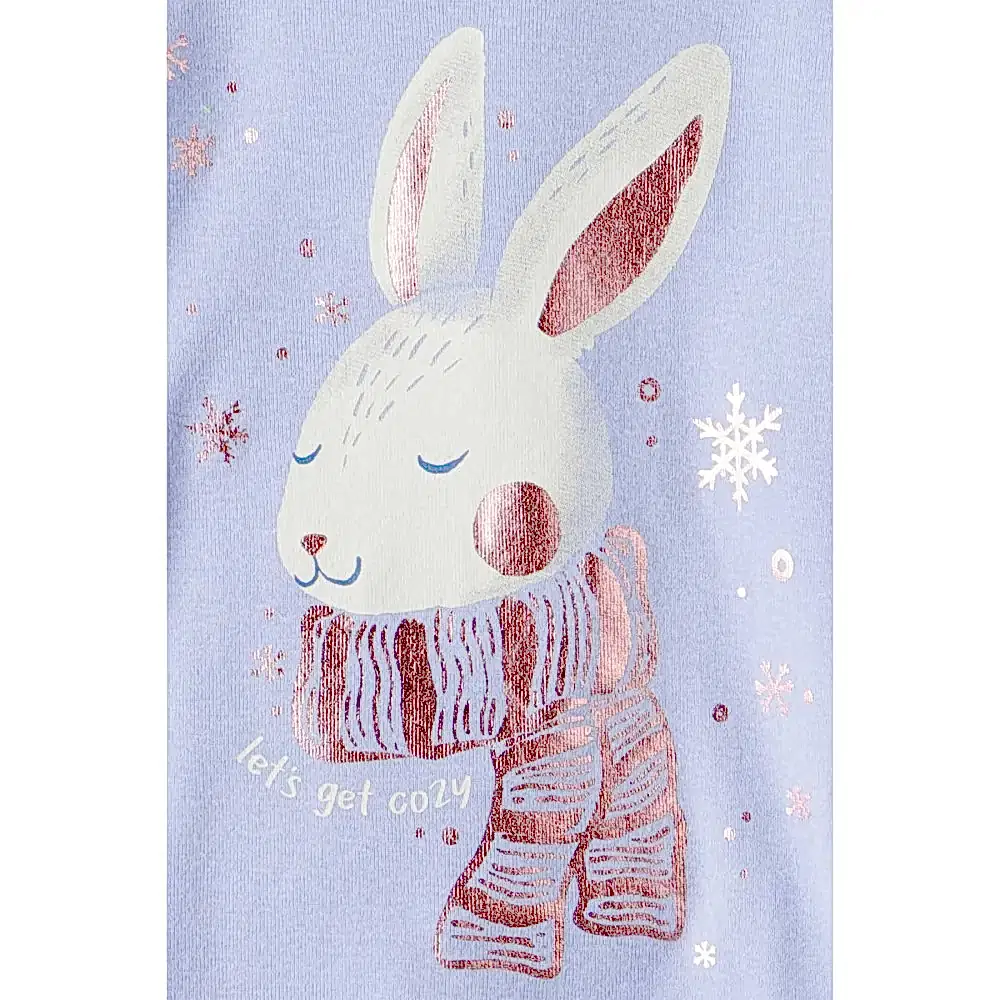 Carters Carter's Kız Çocuk Pijama Seti Ekru - Pijamalar - Görsel 2