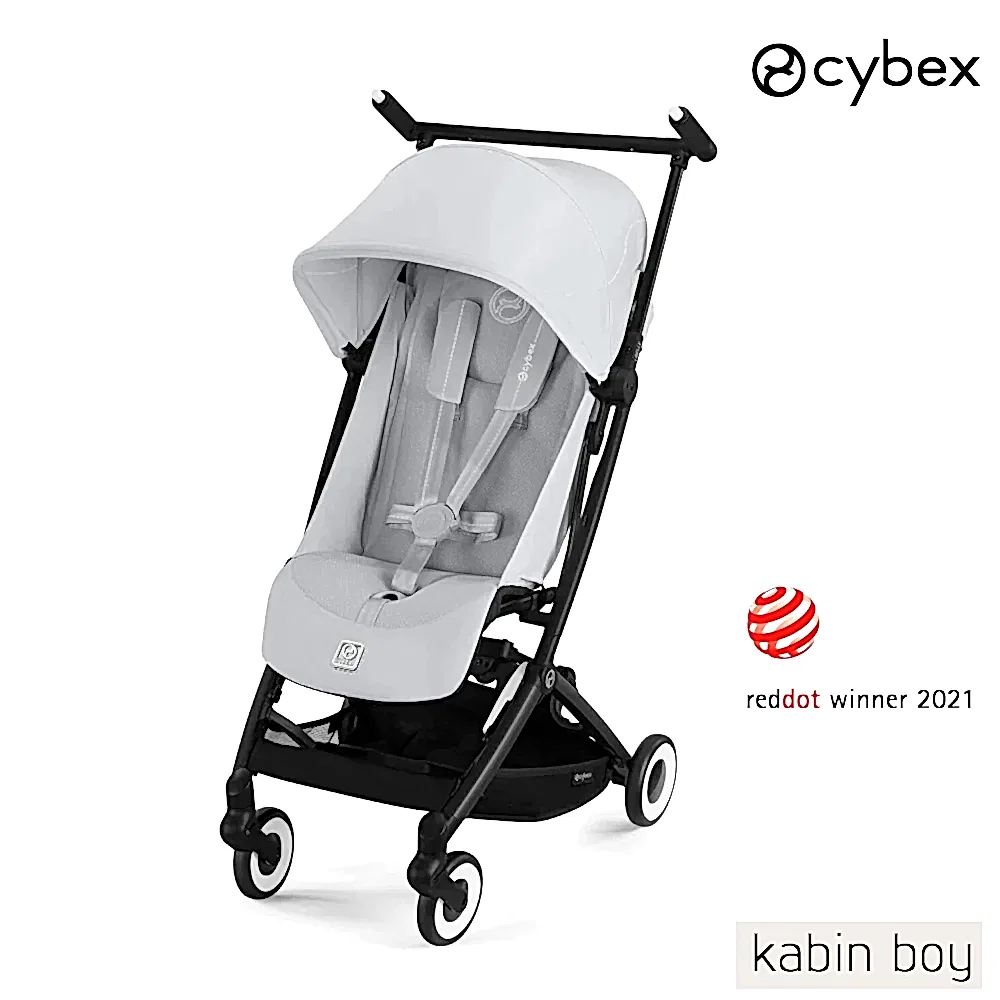Cybex Libelle Bebek Arabası Black Fog Grey STD - Bebek Arabaları