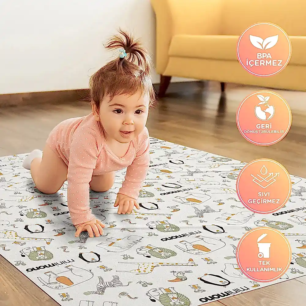 Minimono Aktivite Örtüsü Mix STD