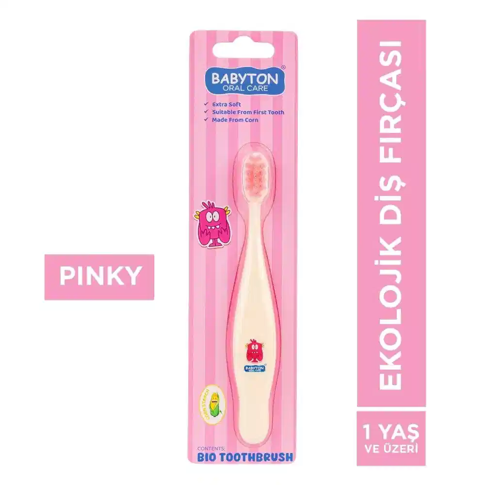 Babyton Bio Diş Fırçası Pinky