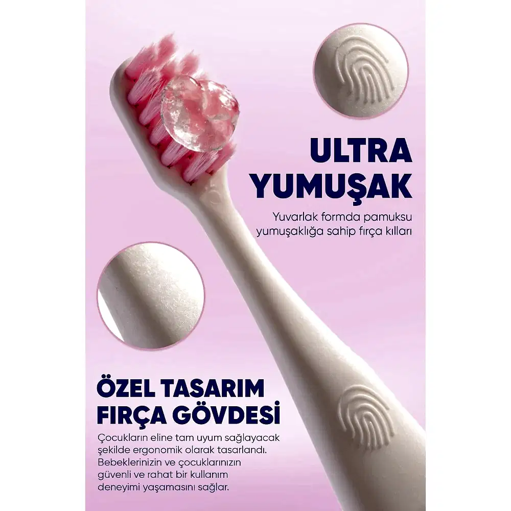 Babyton Bio Diş Fırçası Pinky