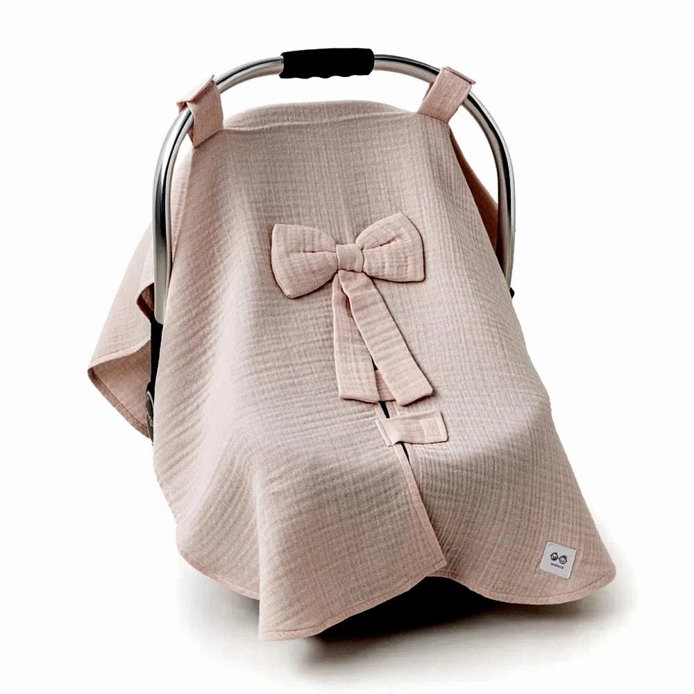 Andy Wawa Andywawa Bebek Ana Kucağı Örtüsü Pembe - Puset Aksesuarları