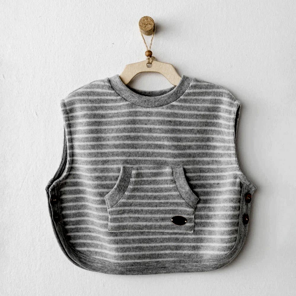 Andy Wawa Andywawa Bebek Kışlık Yelek- Casual Gri - Ceket