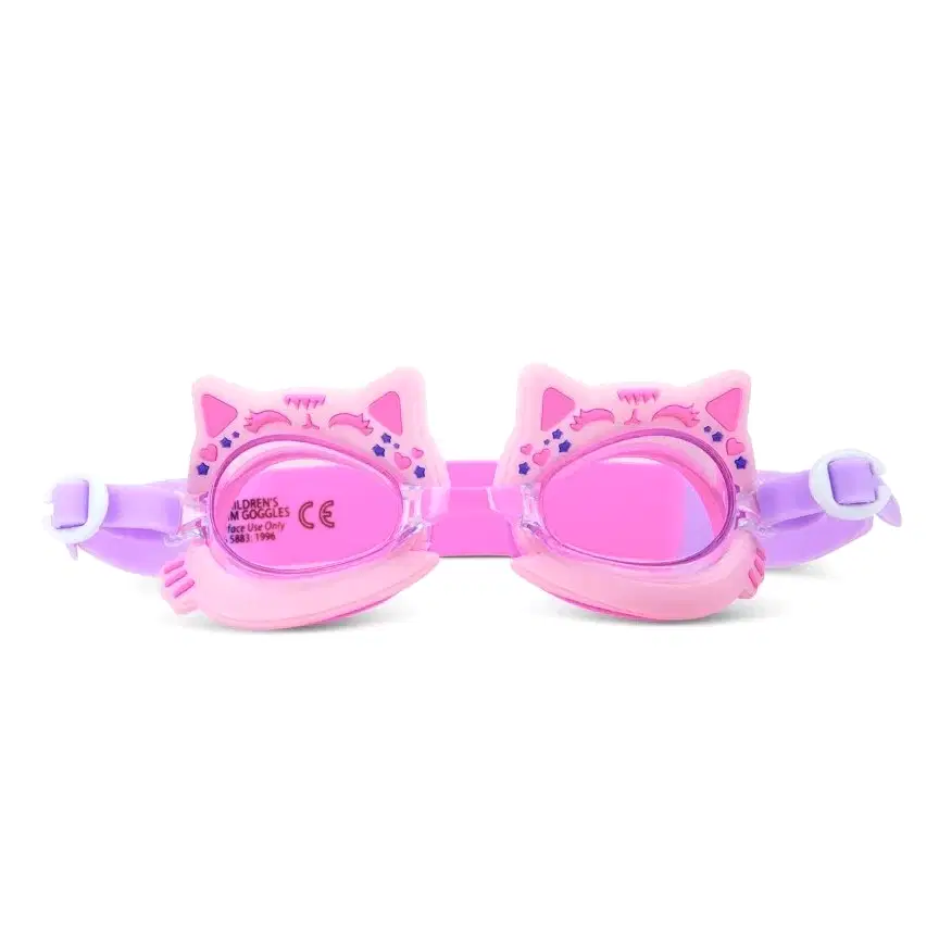 Aqua2ude Çocuk Deniz Gözlüğü Mini Meow Purple 3+ - Güneş ve Yaz Ürünleri