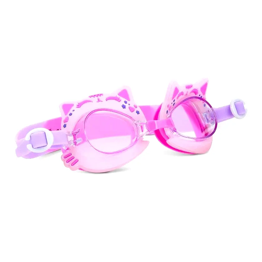 Aqua2ude Çocuk Deniz Gözlüğü Mini Meow Purple 3+ - Güneş ve Yaz Ürünleri - Görsel 2