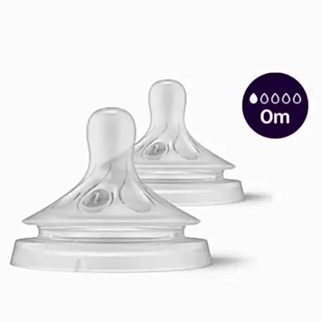Avent Natural Response 2'li Biberon Emziği 1 No +0 Ay STD - Biberon ve Aksesuarları