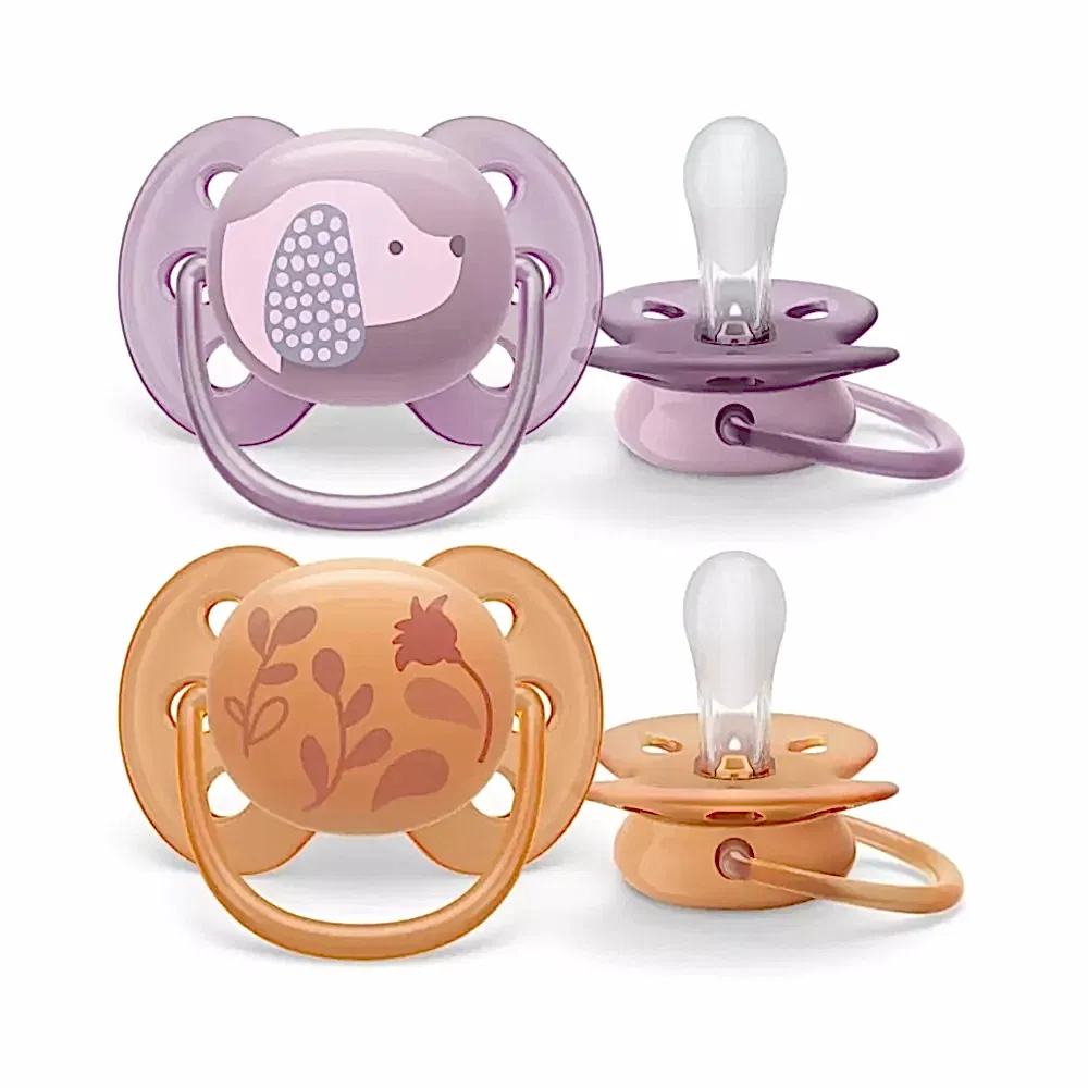 Avent Ultra Yumuşak 2'li Emzik 6-18 Ay Kız STD - Emzik ve Aksesuarları