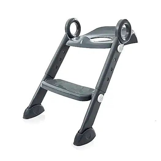 Baby Jem BabyJem Basamaklı Katlanabilir Klozet Adaptörü Antrasit - Tuvalet Eğitimi