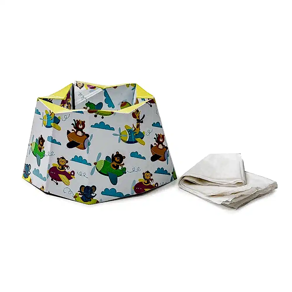 Baby Jem Babyjem Karton Desenli Seyahat Lazımlığı - Tuvalet Eğitimi