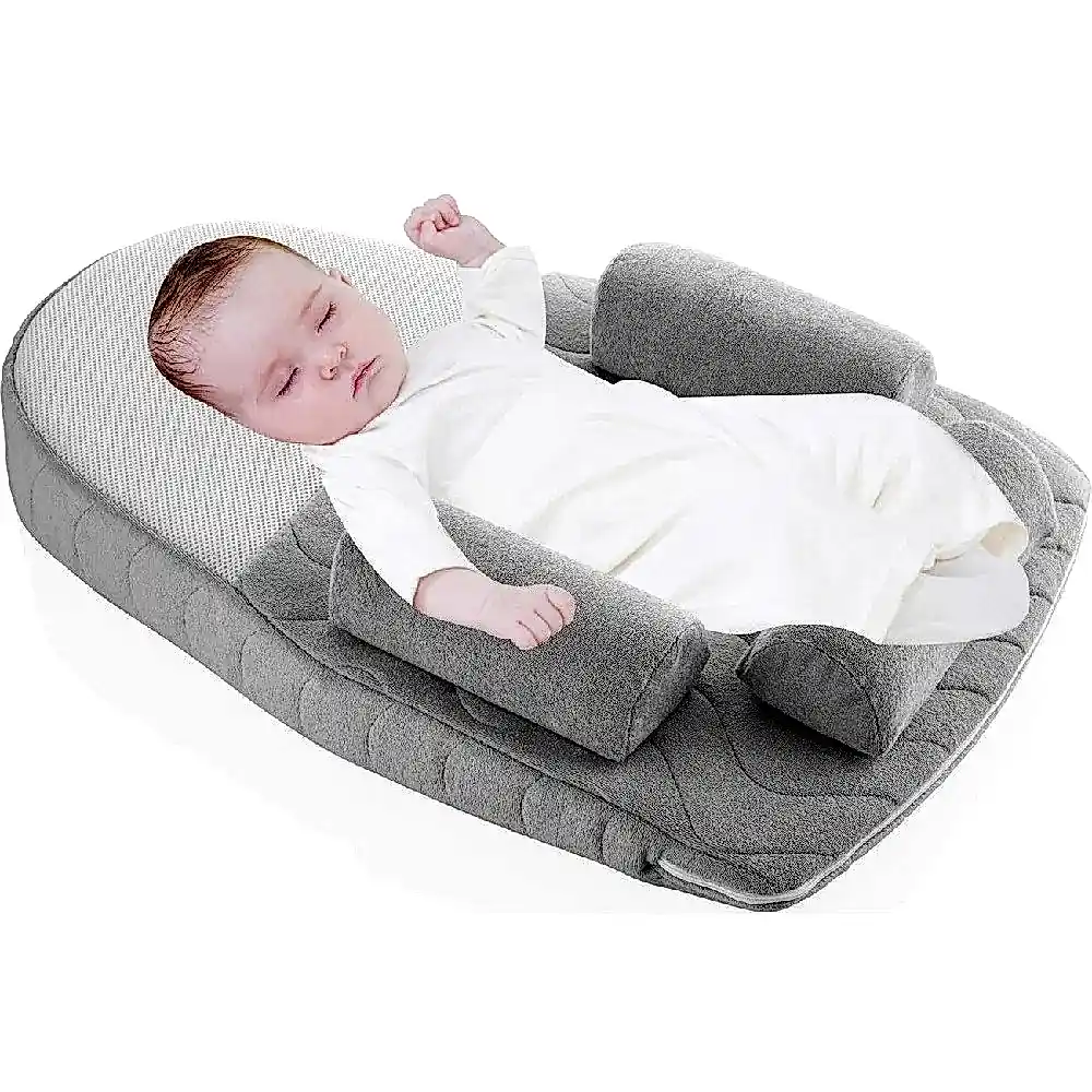 Baby Jem Babyjem Kiraz Çekirdekli Antikolik Uyku Yastığı Beyaz - Yastık - Görsel 2