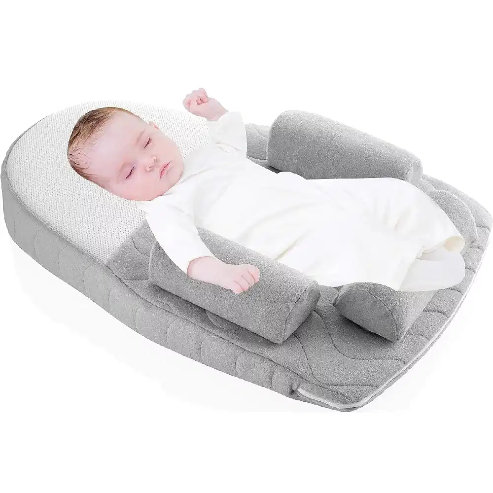 Baby Jem Babyjem Kiraz Çekirdekli Antikolik Uyku Yastığı Gri - Yastık - Görsel 2