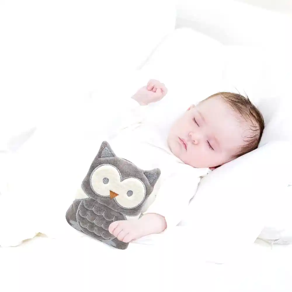 Baby Jem BabyJem Kiraz Çekirdekli Gaz Yastığı Baykuş Gri - Sağlık Ürünleri - Görsel 2