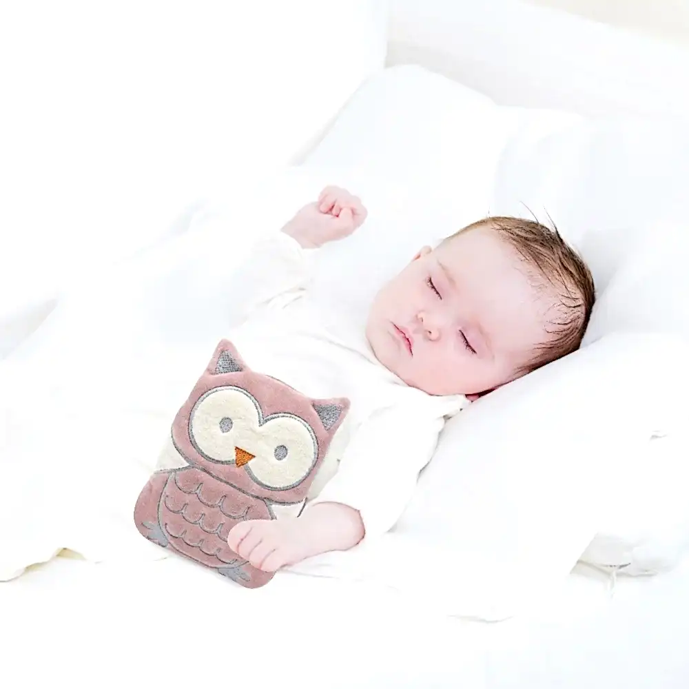 Baby Jem BabyJem Kiraz Çekirdekli Gaz Yastığı Baykuş Gül Kurusu - Sağlık Ürünleri - Görsel 2