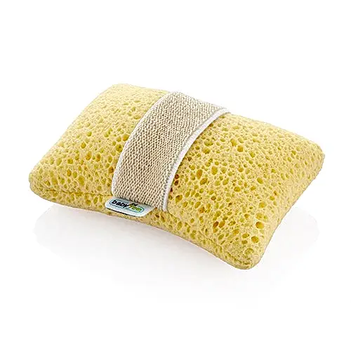 Baby Jem BabyJem Lastikli Bebek Yıkama Süngeri Dikdörtgen STD - Banyo Ürünleri