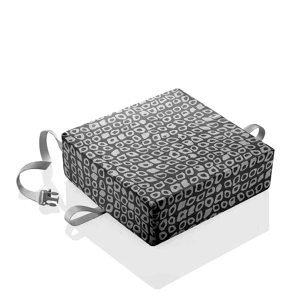 Baby Jem Babyjem Sandalye Yükseltici Minder Gri Kare - Mama Sandalyesi