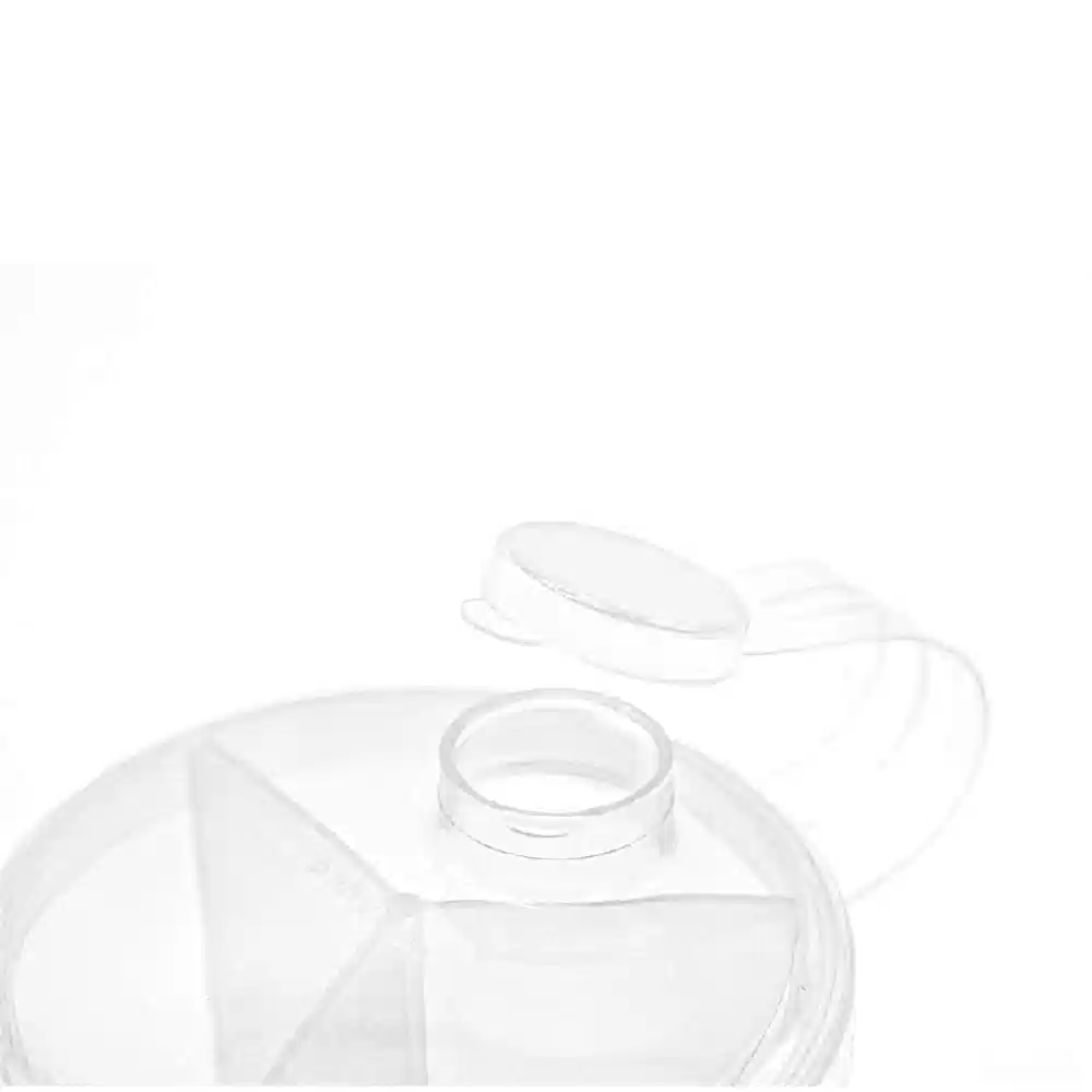 Baby Jem BabyJem Toz Mama Saklama Kabı Şeffaf STD - Çatal Kaşık Tabak - Görsel 2