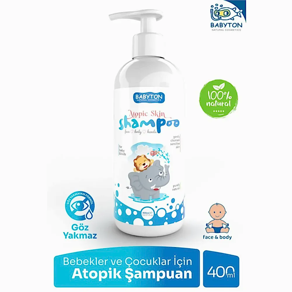 Babyton Atopic Skin Shampoo 400 ml - Sabun,Şampuan