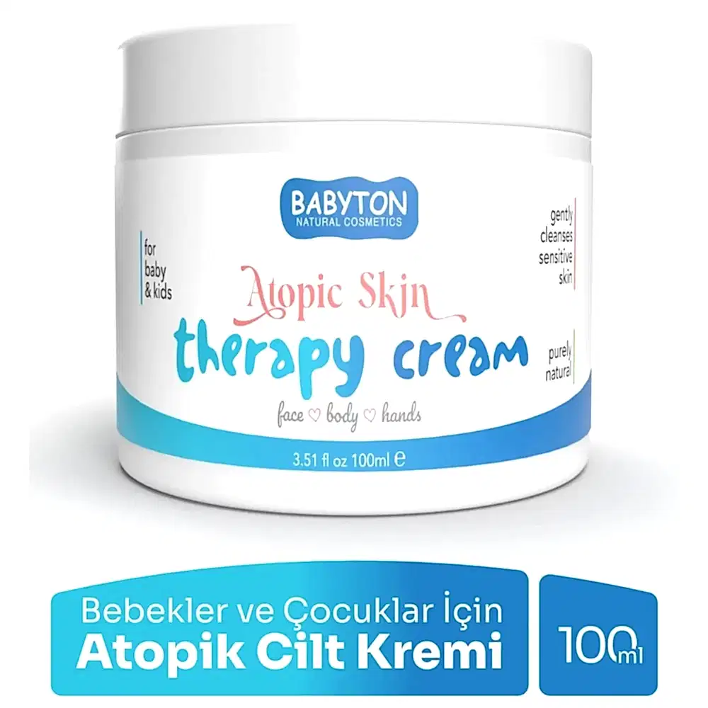 Babyton Atopic Skin Therapy Cream - Vücut Kremi 100 ml - Krem & Pişik Kremi