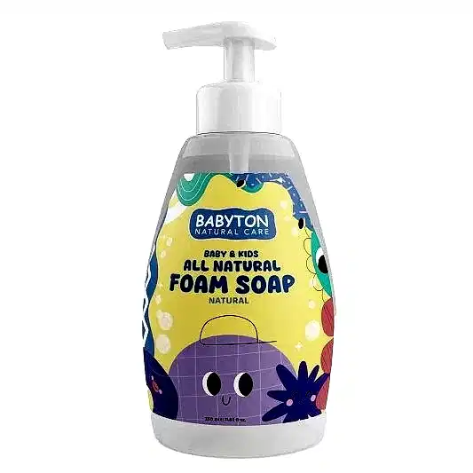 Babyton Bebek ve Çocuklar İçin Doğal Köpük Sabun Naturel - 350 ml - Sabun,Şampuan