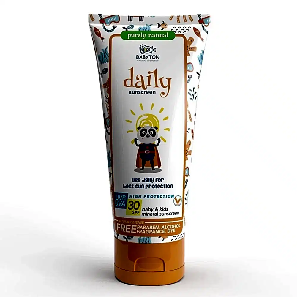 Babyton Bebek ve Çocuklar İçin Günlük Güneş Koruyucu Krem 50 ml - Krem & Pişik Kremi